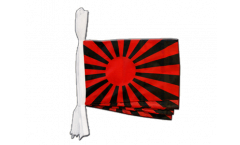 Guirlande supporteur rouge noir - 30 x 45 cm