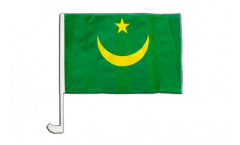 Drapeau de voiture Mauritanie 1959-2017 - 30 x 40 cm