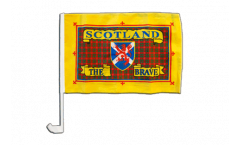 Drapeau de voiture Ecosse Scotland The Brave - 30 x 40 cm