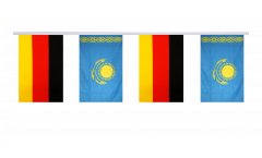 Guirlande d'amitié Allemagne - Kazakhstan - 15 x 22 cm