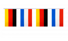 Guirlande d'amitié Allemagne - Pays-Bas - 15 x 22 cm