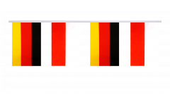 Guirlande d'amitié Allemagne - Pologne - 15 x 22 cm