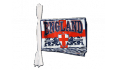 Guirlande Angleterre avec 2 Lions - 30 x 45 cm