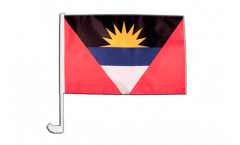 Drapeau de voiture Antigua et Barbuda - 30 x 40 cm