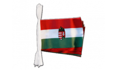 Guirlande Hongrie avec Blason - 15 x 22 cm