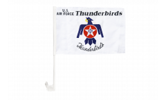 Drapeau de voiture USA Etats-Unis Thunderbirds US Air Force - 30 x 40 cm