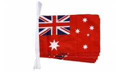 Guirlande Australie red Ensign Pavillon marchand - 30 x 45 cm