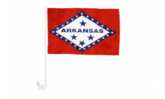 Drapeau de voiture USA US Arkansas - 30 x 40 cm