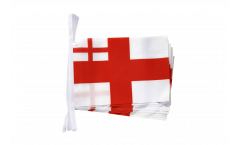 Guirlande Royaume-Uni White Ensign 1702-1707 - 15 x 22 cm