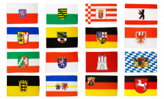 Kit Drapeaux Allemagne les 16 Régions - 60 x 90 cm