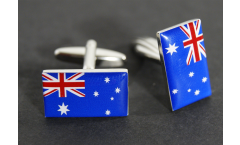 Boutons de Manchette drapeau Australie - 18 x 12 mm