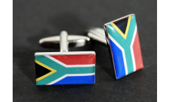 Boutons de Manchette drapeau Afrique du Sud - 18 x 12 mm