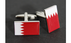 Boutons de Manchette drapeau Bahreïn - 18 x 12 mm