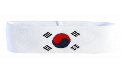 Bandeau de transpiration Corée du Sud - 6 x 21 cm
