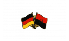 Pin's épinglette de l'amitié Allemagne - Angola - 22 mm