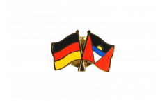 Pin's épinglette de l'amitié Allemagne - Antigua et Barbuda - 22 mm