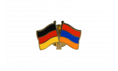 Pin's épinglette de l'amitié Allemagne - Arménie - 22 mm