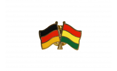 Pin's épinglette de l'amitié Allemagne - Bolivie - 22 mm