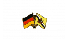 Pin's épinglette de l'amitié Allemagne - Brunei - 22 mm