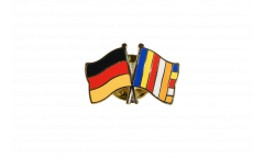 Pin's épinglette de l'amitié Allemagne - Bouddhique - 22 mm
