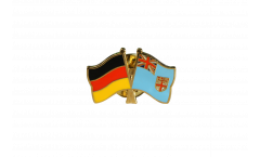 Pin's épinglette de l'amitié Allemagne - Fidji - 22 mm