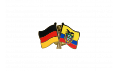 Pin's épinglette de l'amitié Allemagne - Équateur - 22 mm