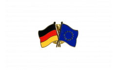 Pin's épinglette de l'amitié Allemagne - Union européenne UE - 22 mm