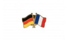 Pin's épinglette de l'amitié Allemagne - France - 22 mm