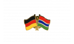 Pin's épinglette de l'amitié Allemagne - Gambie - 22 mm