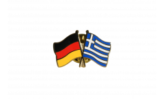 Pin's épinglette de l'amitié Allemagne - Grèce - 22 mm
