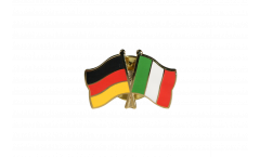 Pin's épinglette de l'amitié Allemagne - Italie - 22 mm