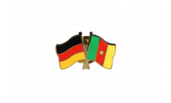 Pin's épinglette de l'amitié Allemagne - Cameroun - 22 mm