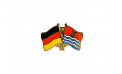 Pin's épinglette de l'amitié Allemagne - Kiribati - 22 mm