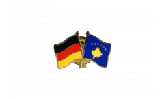 Pin's épinglette de l'amitié Allemagne - Kosovo - 22 mm