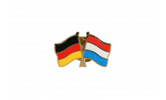 Pin's épinglette de l'amitié Allemagne - Luxembourg - 22 mm
