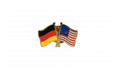 Pin's épinglette de l'amitié Allemagne - Malaisie - 22 mm