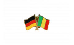 Pin's épinglette de l'amitié Allemagne - Mali - 22 mm