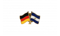 Pin's épinglette de l'amitié Allemagne - Nicaragua - 22 mm