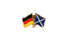 Pin's épinglette de l'amitié Allemagne - Ecosse - 22 mm