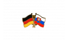 Pin's épinglette de l'amitié Allemagne - Slovaquie - 22 mm