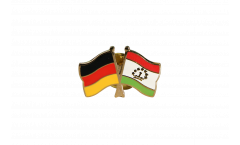 Pin's épinglette de l'amitié Allemagne - Tadjikistan - 22 mm