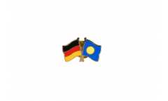Pin's épinglette de l'amitié Allemagne - République des Palaos - 22 mm