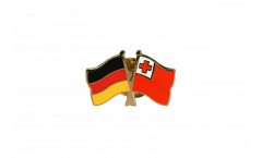 Pin's épinglette de l'amitié Allemagne - Tonga - 22 mm