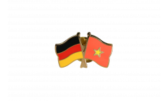 Pin's épinglette de l'amitié Allemagne - Viêt Nam Vietnam - 22 mm