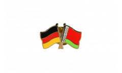 Pin's épinglette de l'amitié Allemagne - Biélorussie - 22 mm