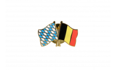 Pin's épinglette de l'amitié Bavière - Belgique - 22 mm