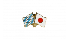 Pin's épinglette de l'amitié Bavière - Japon - 22 mm
