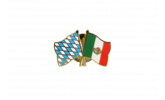 Pin's épinglette de l'amitié Bavière - Mexique - 22 mm
