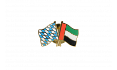 Pin's épinglette de l'amitié Bavière - Émirats Arabes Unis - 22 mm