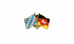 Pin's épinglette de l'amitié Bavière - Basse-Saxe - 22 mm